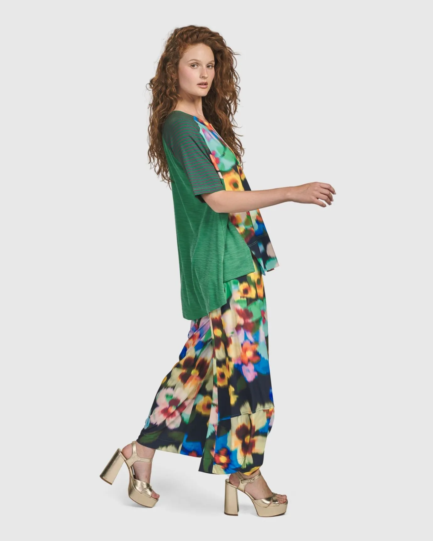 Women Alembika Tops & Tunics<Forget-Me-Not Trapeze Top, Garden