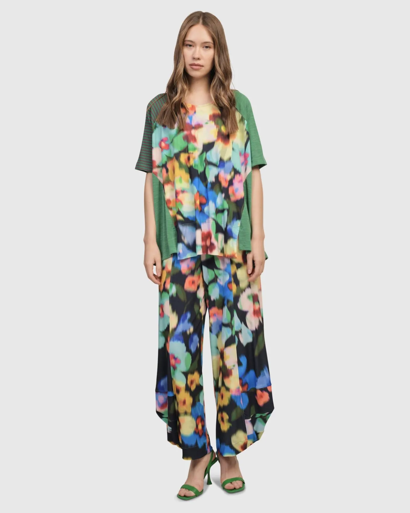 Women Alembika Tops & Tunics<Forget-Me-Not Trapeze Top, Garden