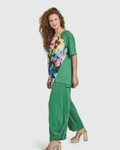 Women Alembika Tops & Tunics<Forget-Me-Not Trapeze Top, Garden