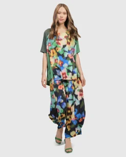 Women Alembika Tops & Tunics<Forget-Me-Not Trapeze Top, Garden