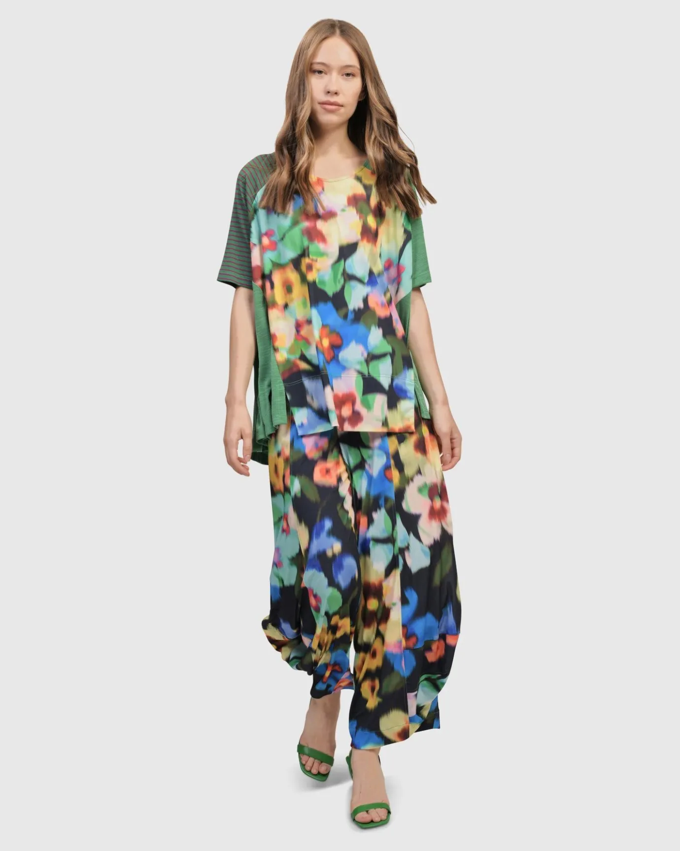 Women Alembika Tops & Tunics<Forget-Me-Not Trapeze Top, Garden