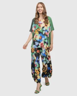 Women Alembika Tops & Tunics<Forget-Me-Not Trapeze Top, Garden