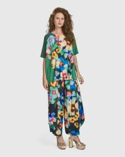 Women Alembika Tops & Tunics<Forget-Me-Not Trapeze Top, Garden