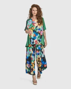 Women Alembika Tops & Tunics<Forget-Me-Not Trapeze Top, Garden