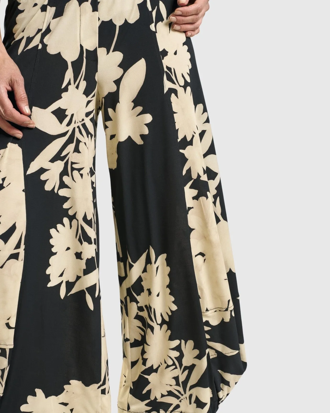 Women Alembika Plus<Frances Punto Pants, Floral