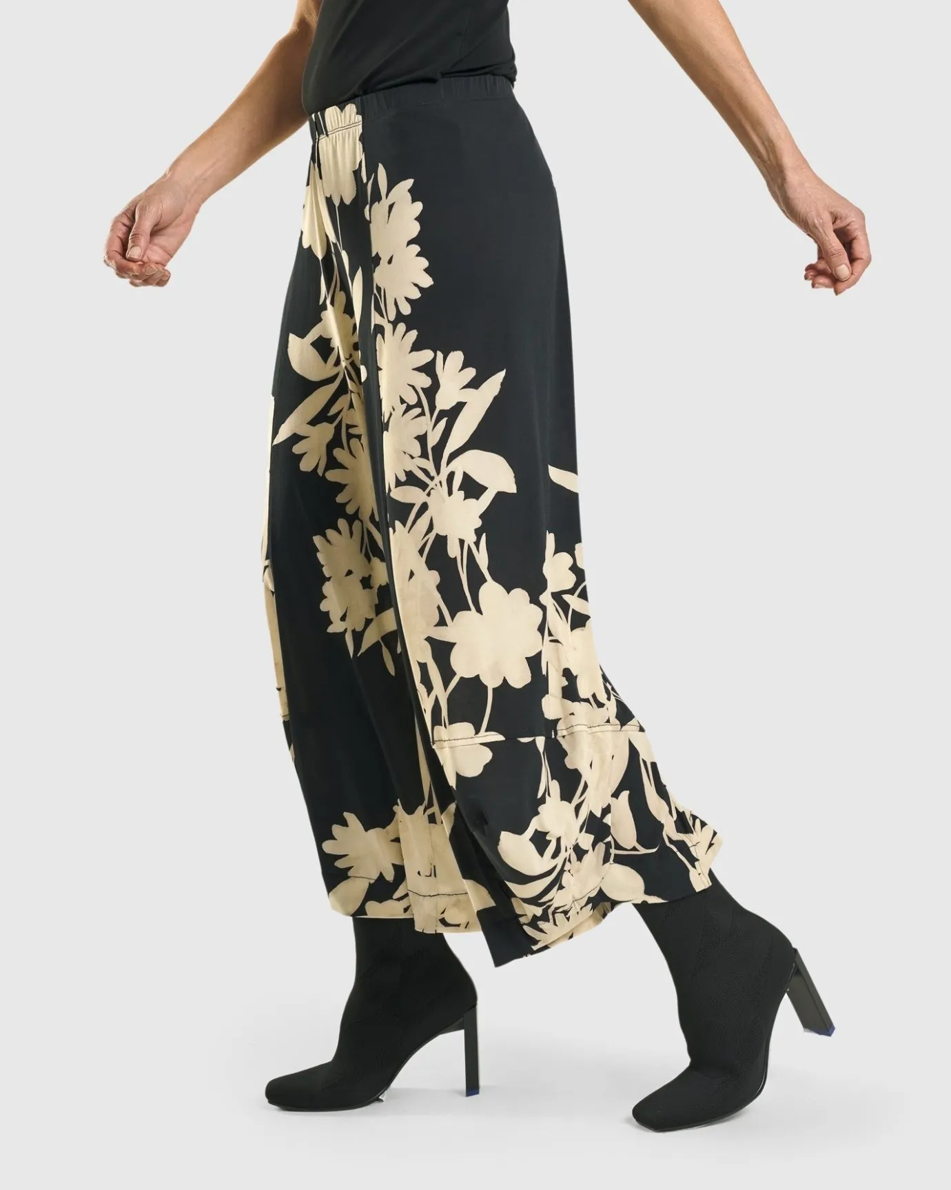Women Alembika Plus<Frances Punto Pants, Floral