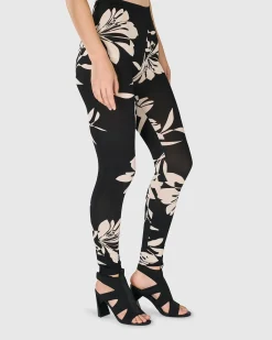 Women Alembika Plus<Francesca Leggings, Floral