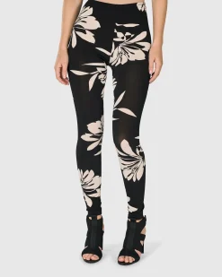 Women Alembika Plus<Francesca Leggings, Floral