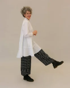 Women Alembika Tops & Tunics<Freedom Flounce Tunic Shirt, White