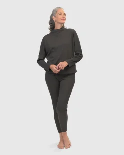 Women Alembika Pants & Skirts<Freedom Leggings, Charcoal