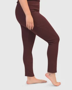 Women Alembika Pants & Skirts<Freedom Leggings, Wine