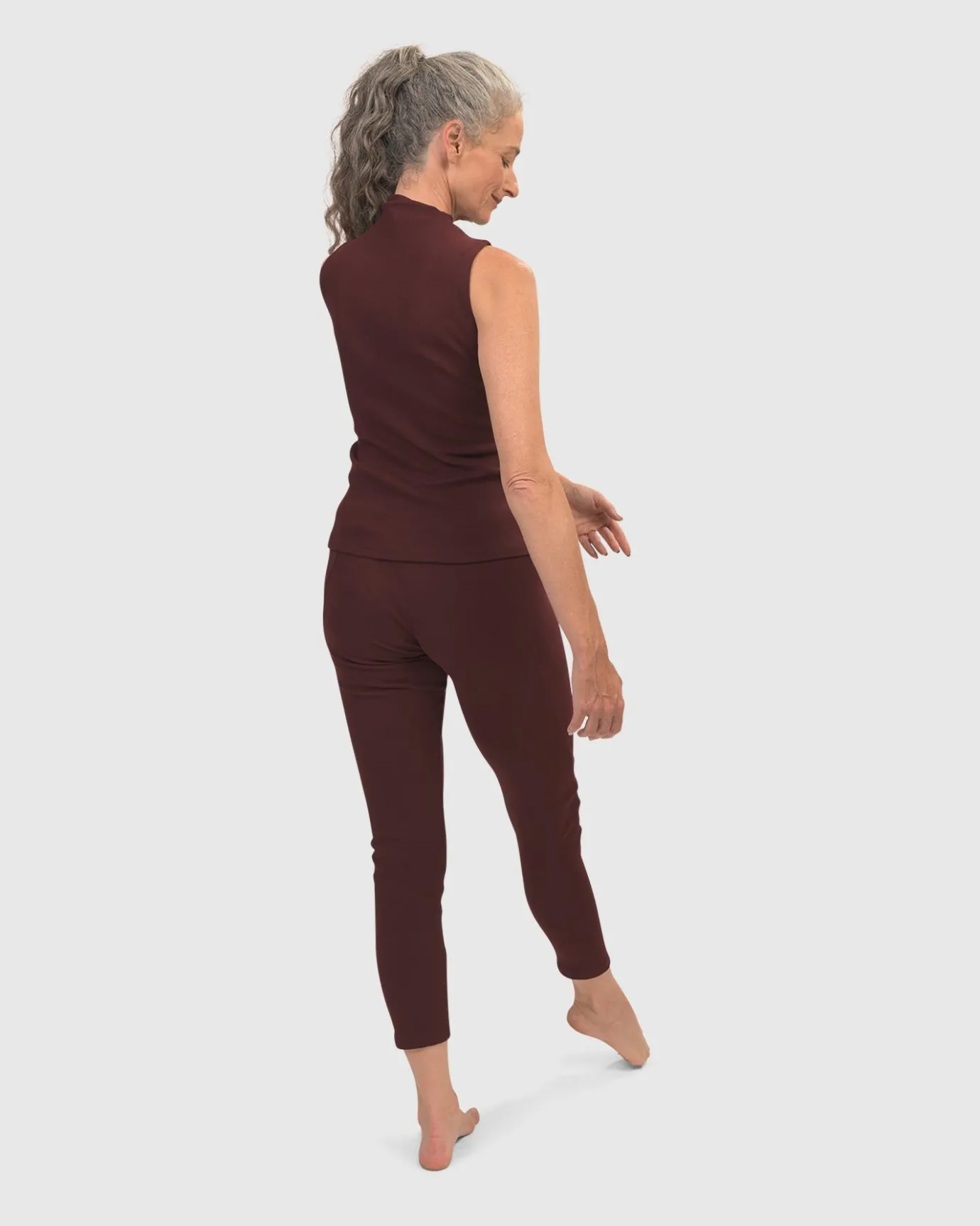 Women Alembika Pants & Skirts<Freedom Leggings, Wine
