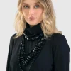 Women Alembika Accessories<Fuji Bead Necklace, Black