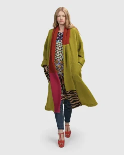 Women Alembika Sweaters & Cardigans<Funkadelic Diva Coat