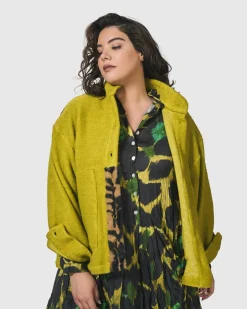 Women Alembika Jackets<Funkadelic Weekend Jacket, Lime