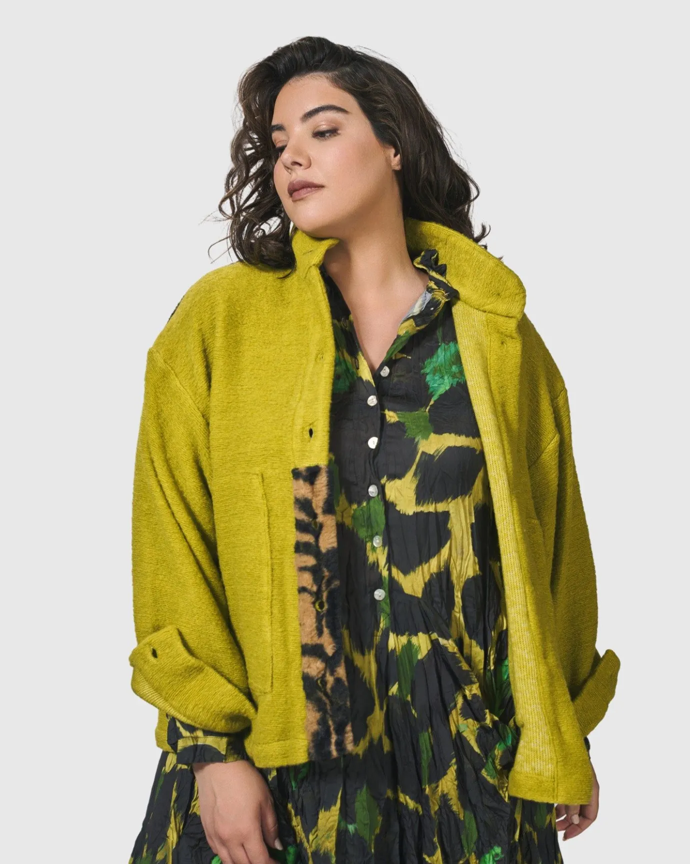Women Alembika Jackets<Funkadelic Weekend Jacket, Lime