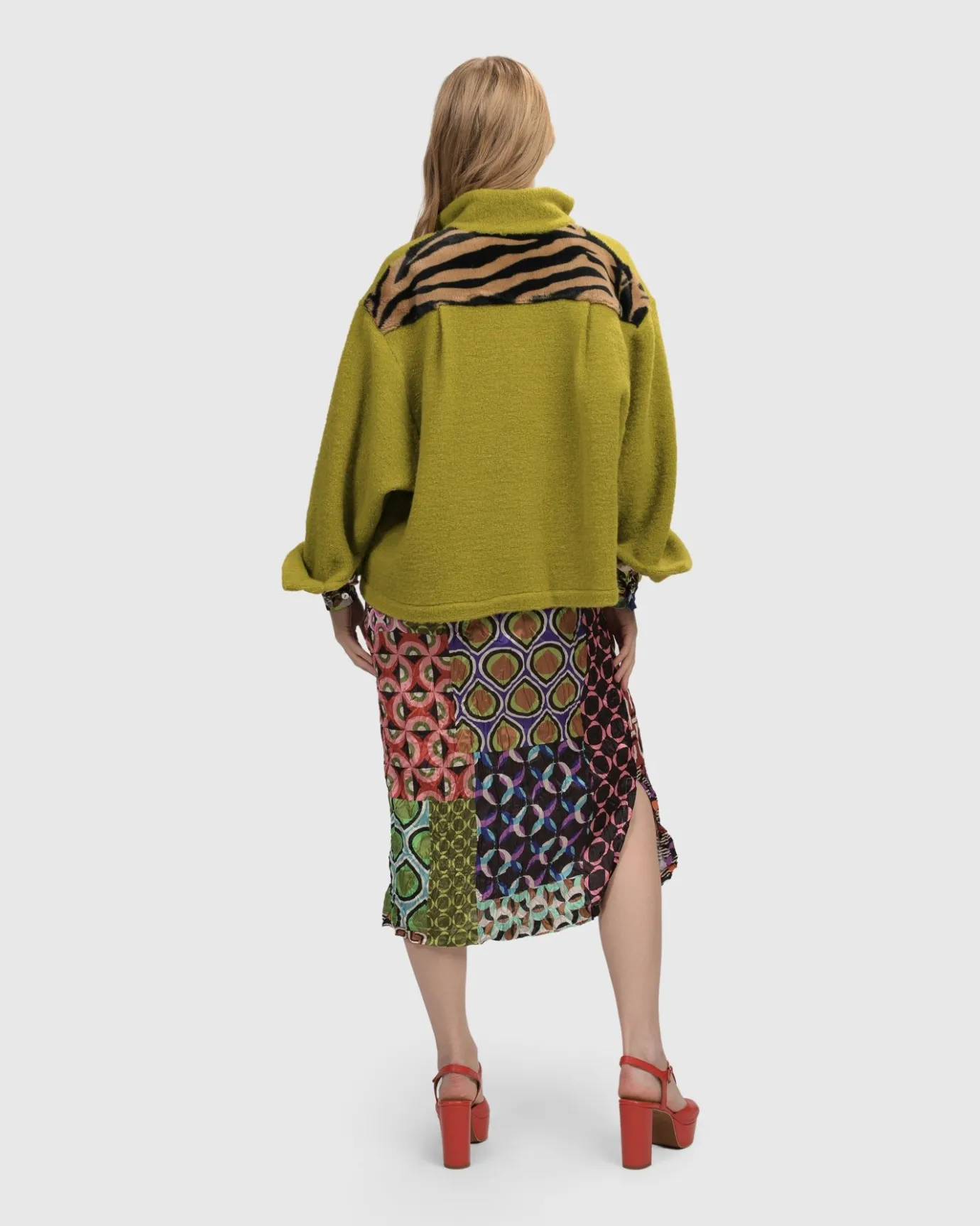 Women Alembika Jackets<Funkadelic Weekend Jacket, Lime