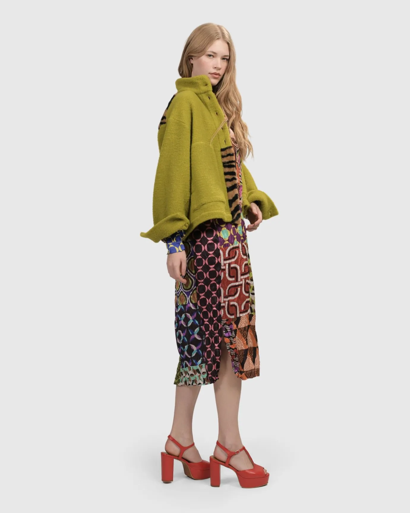 Women Alembika Jackets<Funkadelic Weekend Jacket, Lime