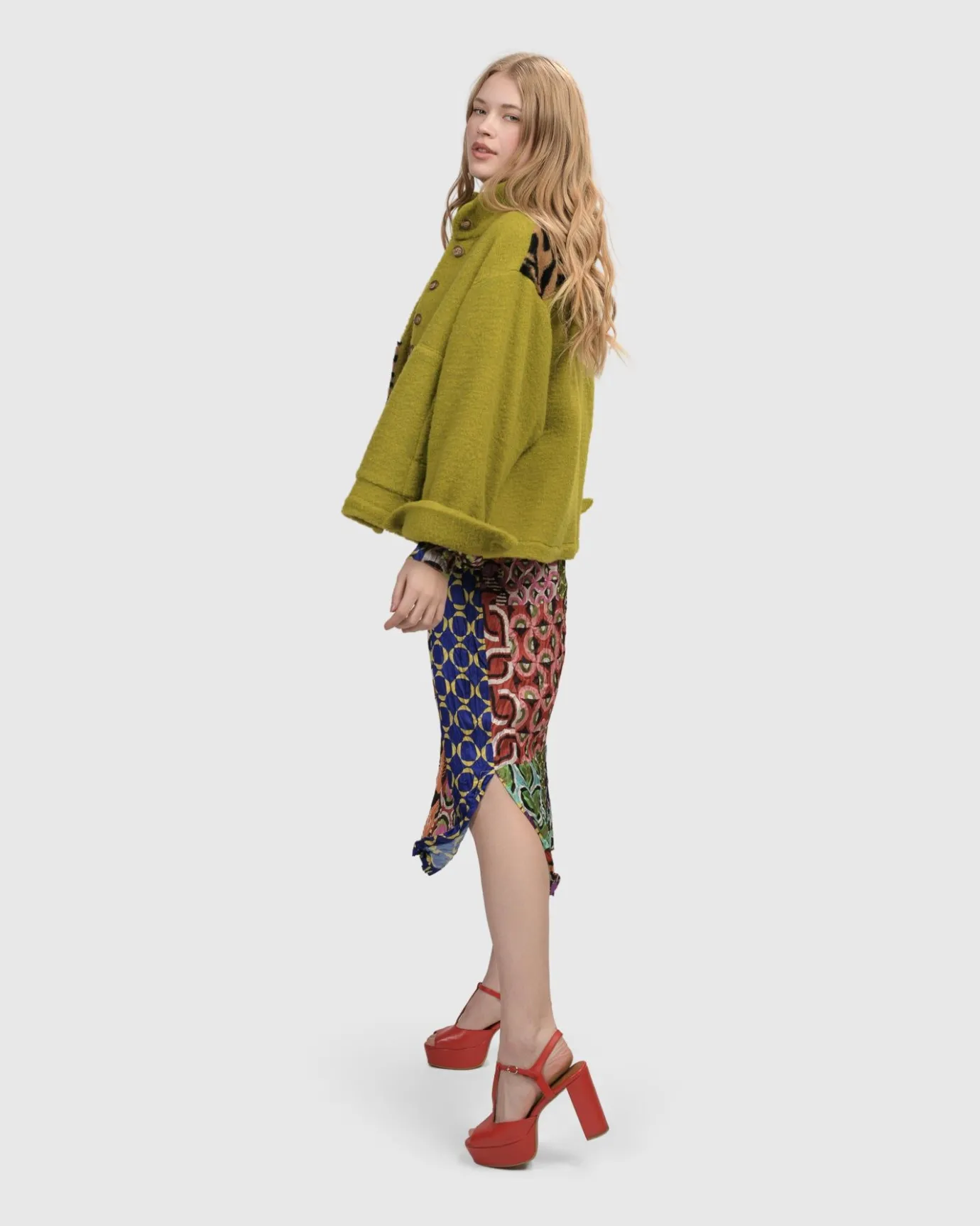 Women Alembika Jackets<Funkadelic Weekend Jacket, Lime
