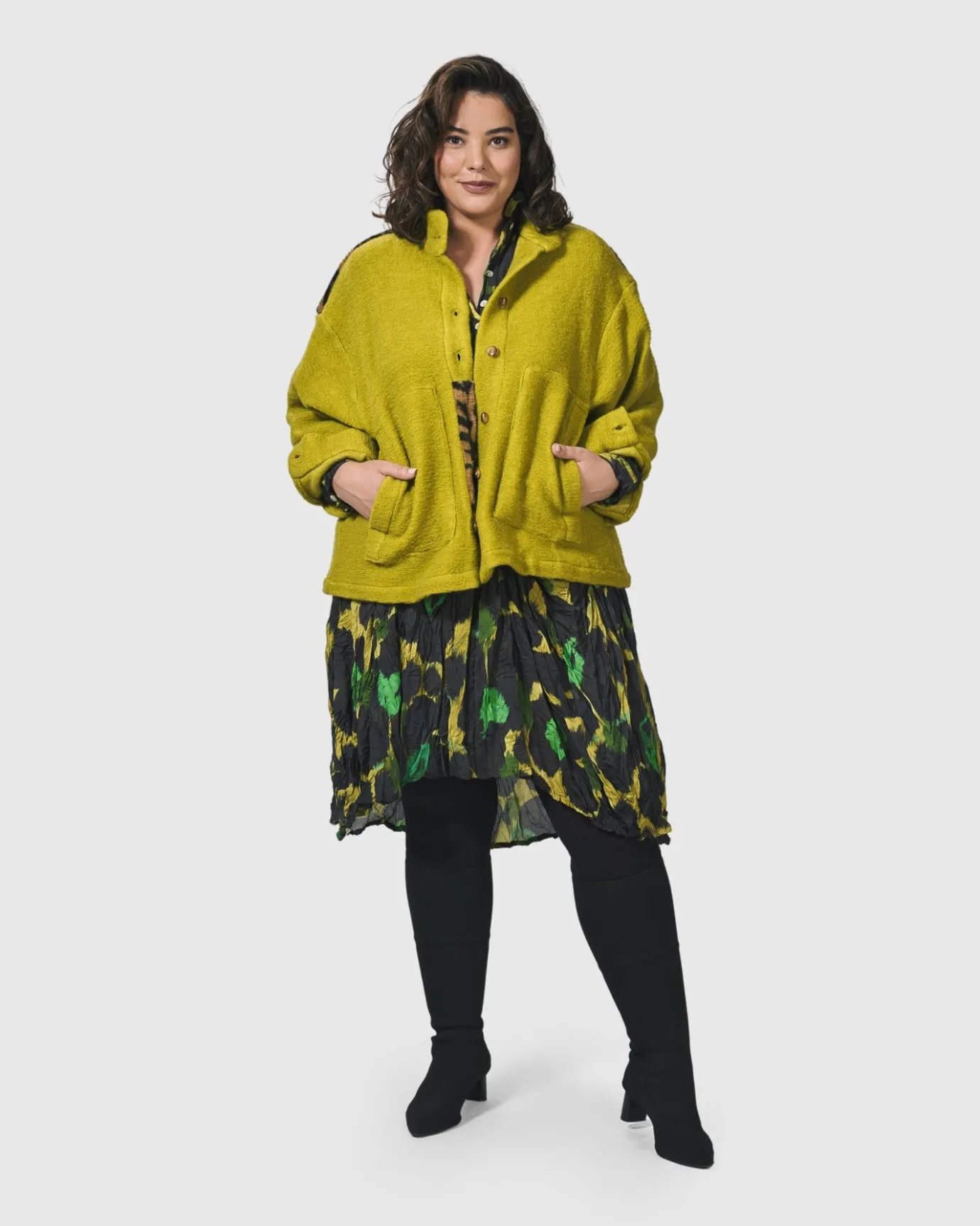 Women Alembika Jackets<Funkadelic Weekend Jacket, Lime