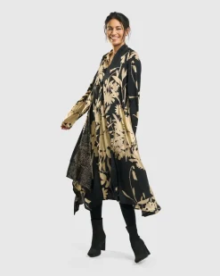Women Alembika Dresses<Gaia A-Line Trapeze Dress, Floral