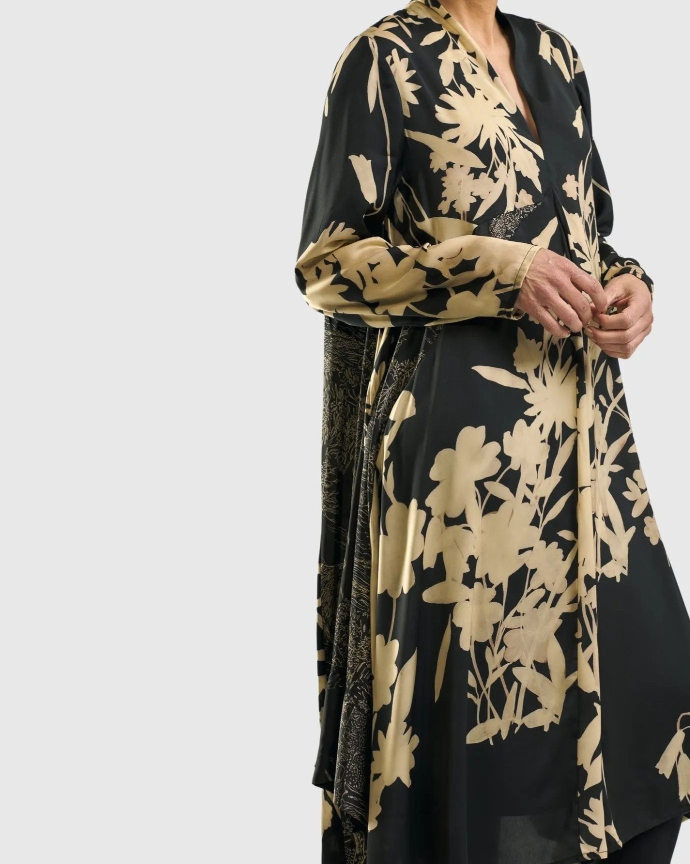 Women Alembika Dresses<Gaia A-Line Trapeze Dress, Floral