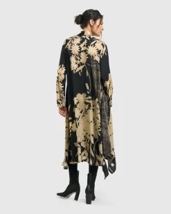 Women Alembika Plus<Gaia A-Line Trapeze Dress, Floral