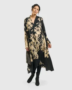 Women Alembika Plus<Gaia A-Line Trapeze Dress, Floral