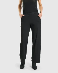Women Alembika Pants & Skirts<Galleria Trousers, Black