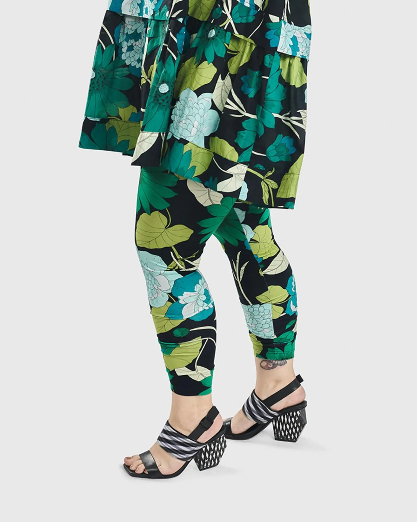 Women Alembika Pants & Skirts<Garden Leggings, Floral