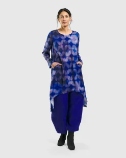 Women Alembika Tops & Tunics<Gemstone Tunic Top, Royal