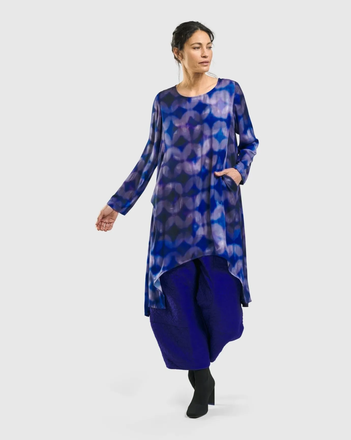 Women Alembika Tops & Tunics<Gemstone Tunic Top, Royal