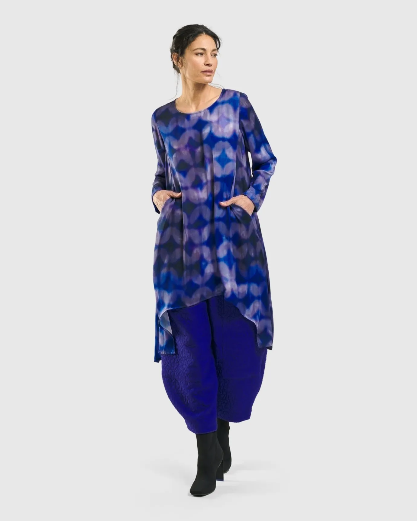 Women Alembika Tops & Tunics<Gemstone Tunic Top, Royal