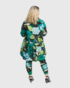 Women Alembika Tops & Tunics<Getaway Tunic Blouse, Floral
