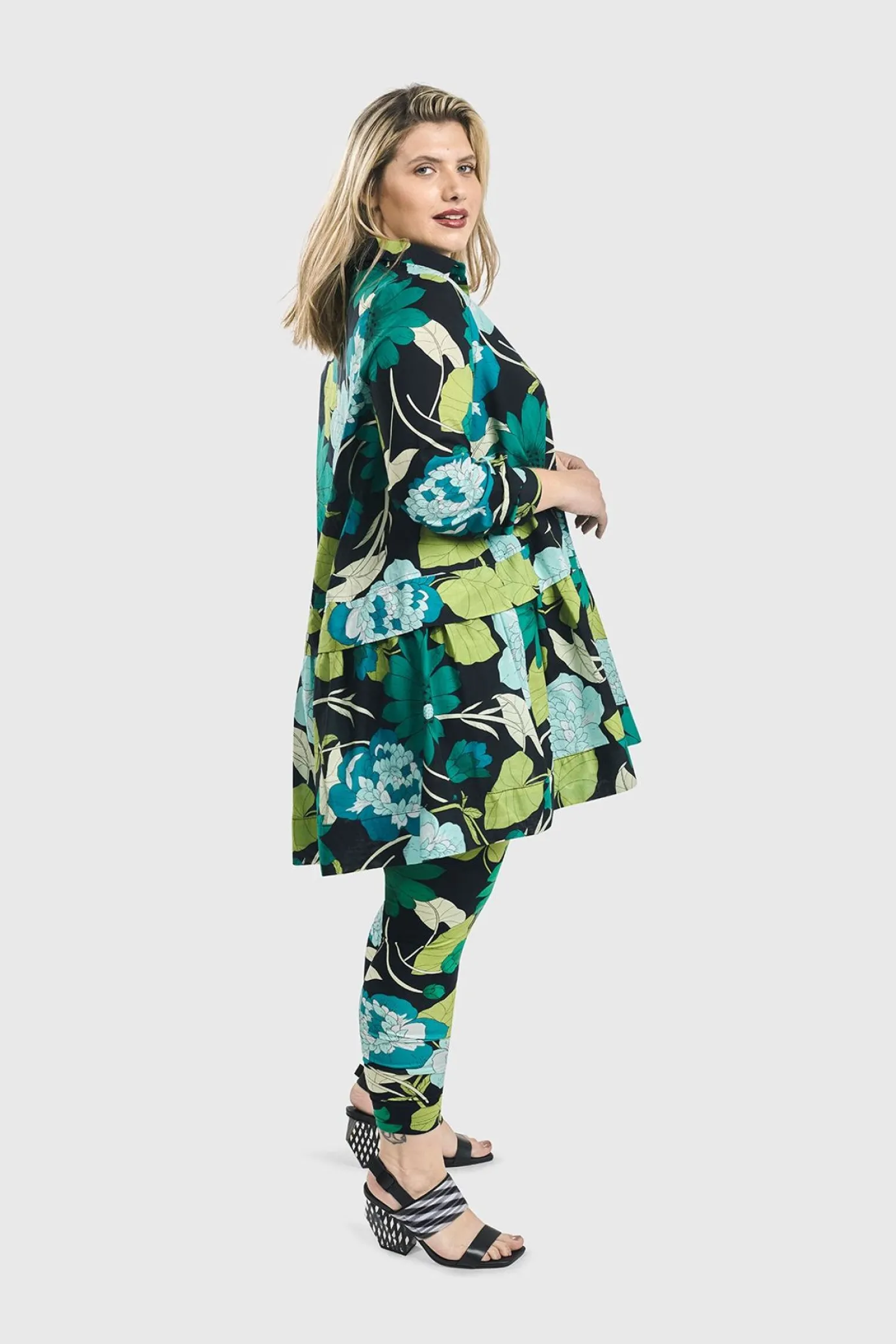 Women Alembika Tops & Tunics<Getaway Tunic Blouse, Floral