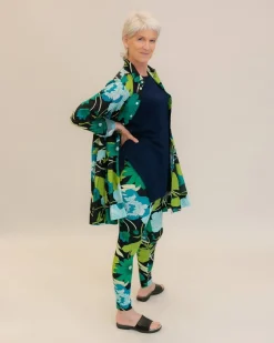 Women Alembika Plus<Getaway Tunic Blouse, Floral