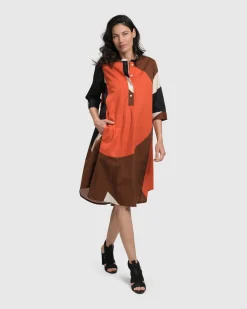 Women Alembika Dresses<Ginny Oversized Shift Dress, Blossom