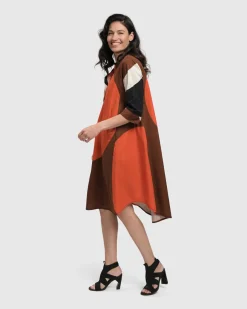 Women Alembika Dresses<Ginny Oversized Shift Dress, Blossom