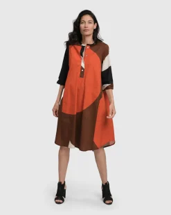 Women Alembika Plus<Ginny Oversized Shift Dress, Blossom