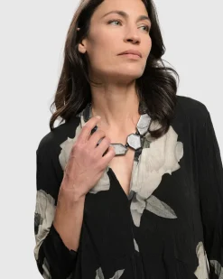 Women Alembika Accessories<Glory Faceted Bead Necklace, Starlight