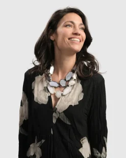 Women Alembika Accessories<Glory Faceted Bead Necklace, Starlight