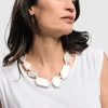 Women Alembika Jewelry<Glory Faceted Bead Necklace, Frost
