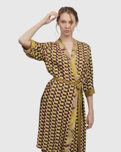 Women Alembika Jackets<Godard Smoking Jacket, Geometric