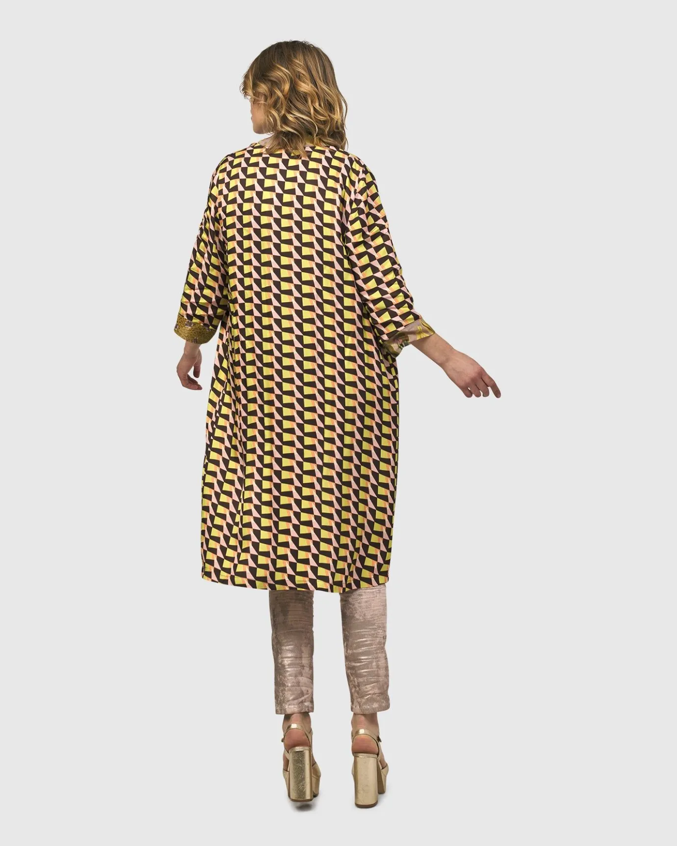 Women Alembika Plus<Godard Smoking Jacket, Geometric