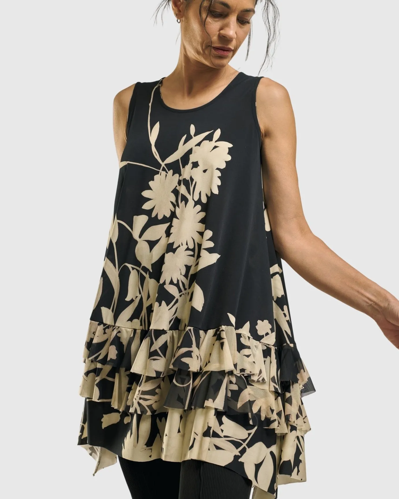 Women Alembika Tops & Tunics<Goldfinch Sleeveless Top, Floral