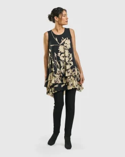 Women Alembika Plus<Goldfinch Sleeveless Top, Floral