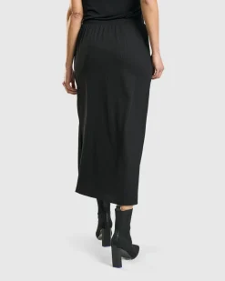 Women Alembika Plus<Goodfella Pencil Skirt, Black