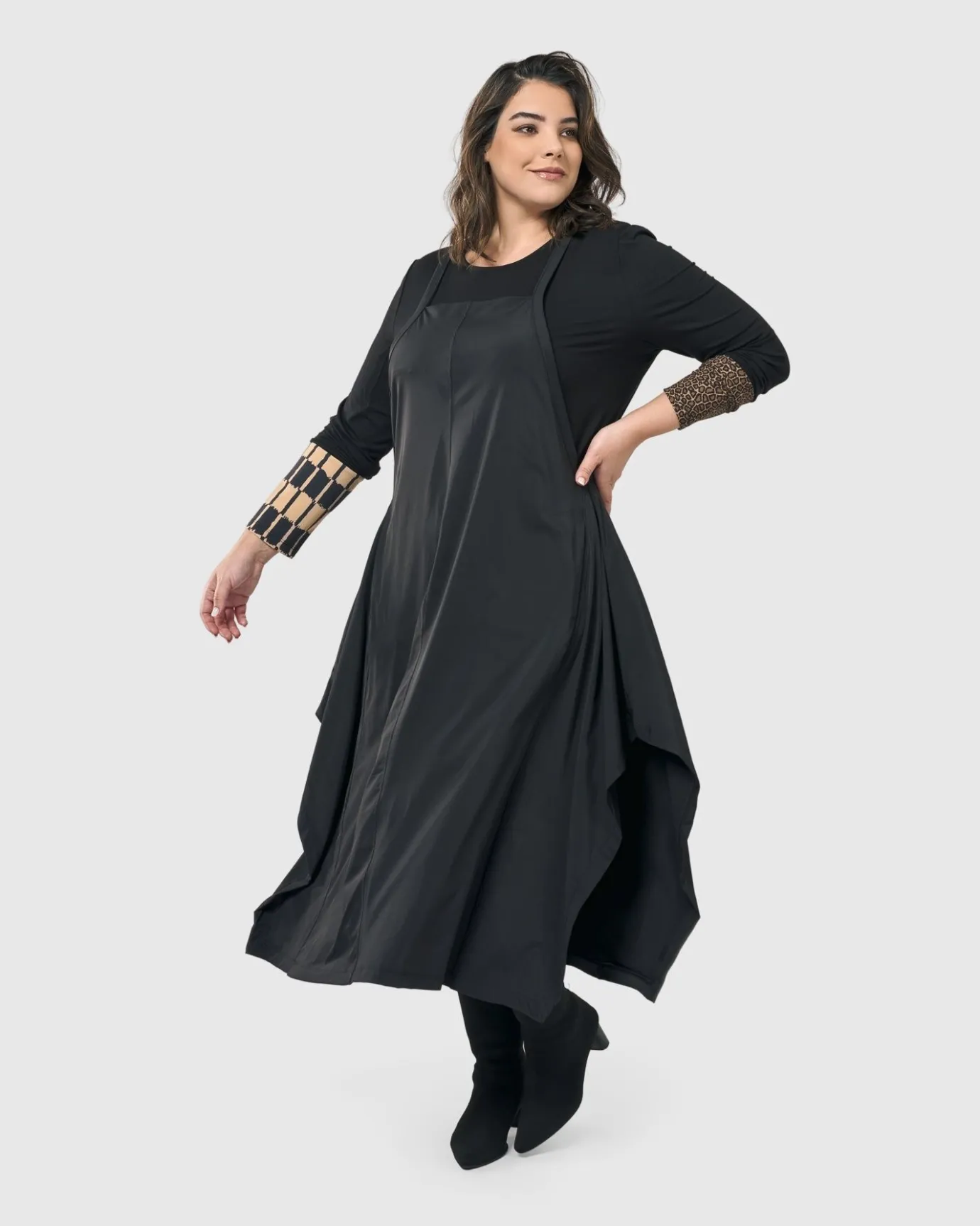 Women Alembika Tops & Tunics<Go-To Long Sleeve Top, Coffee