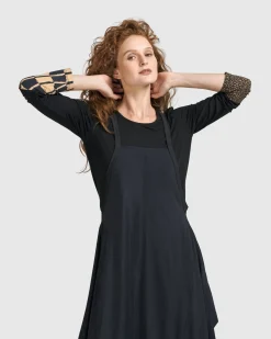 Women Alembika Tops & Tunics<Go-To Long Sleeve Top, Coffee