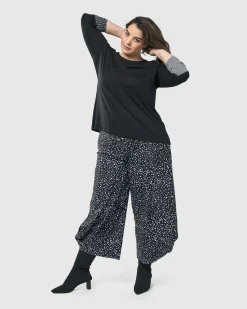 Women Alembika Tops & Tunics<Go-To Long Sleeve Top, Mono